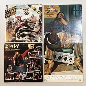 Charlie Daniels Band Vinyl LP Set Of 3 • Jam VI, Volunteer, Wolfman